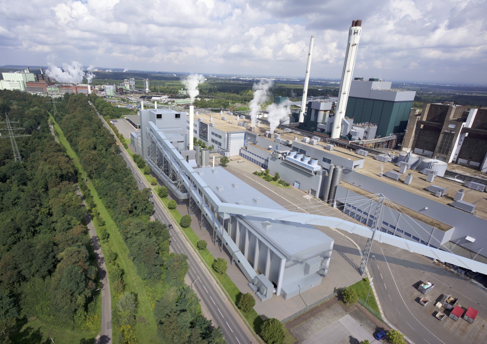 Biomassekraftwerk Hürth, Visualisierung