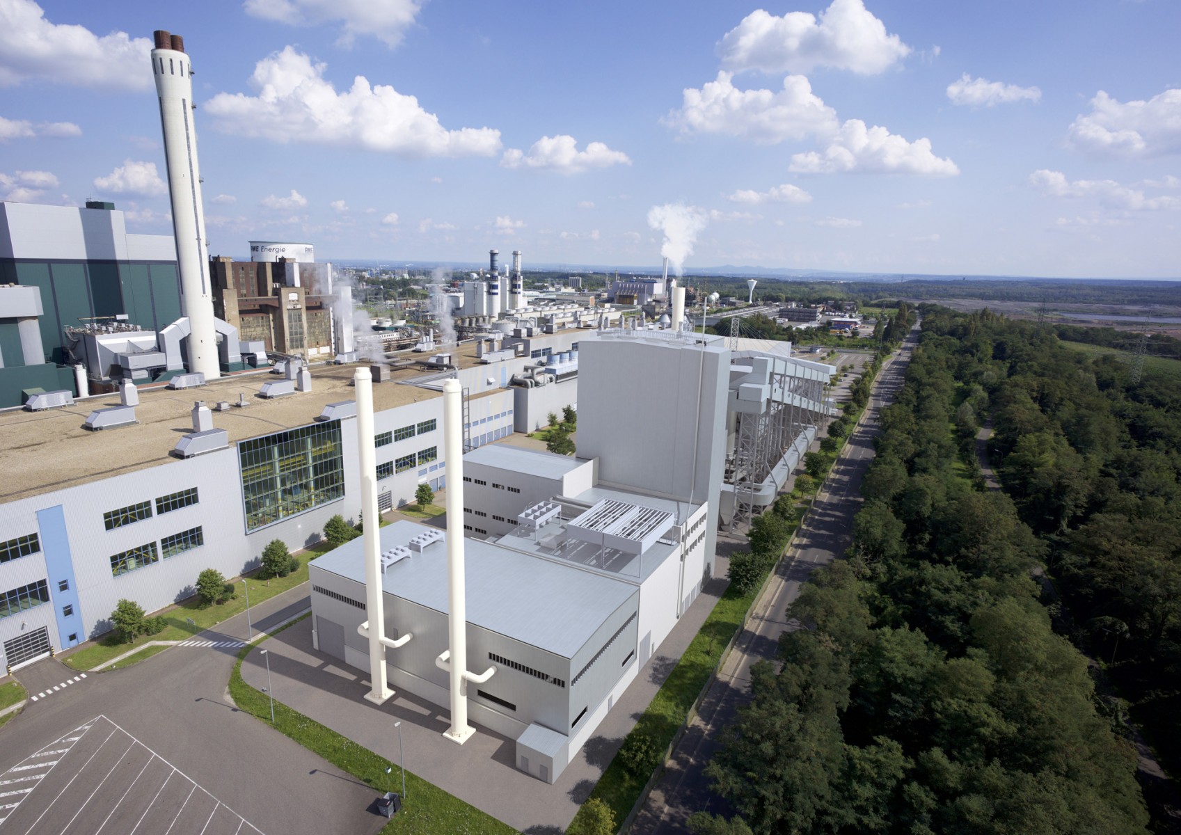 Biomassekraftwerk Hürth, Visualisierung