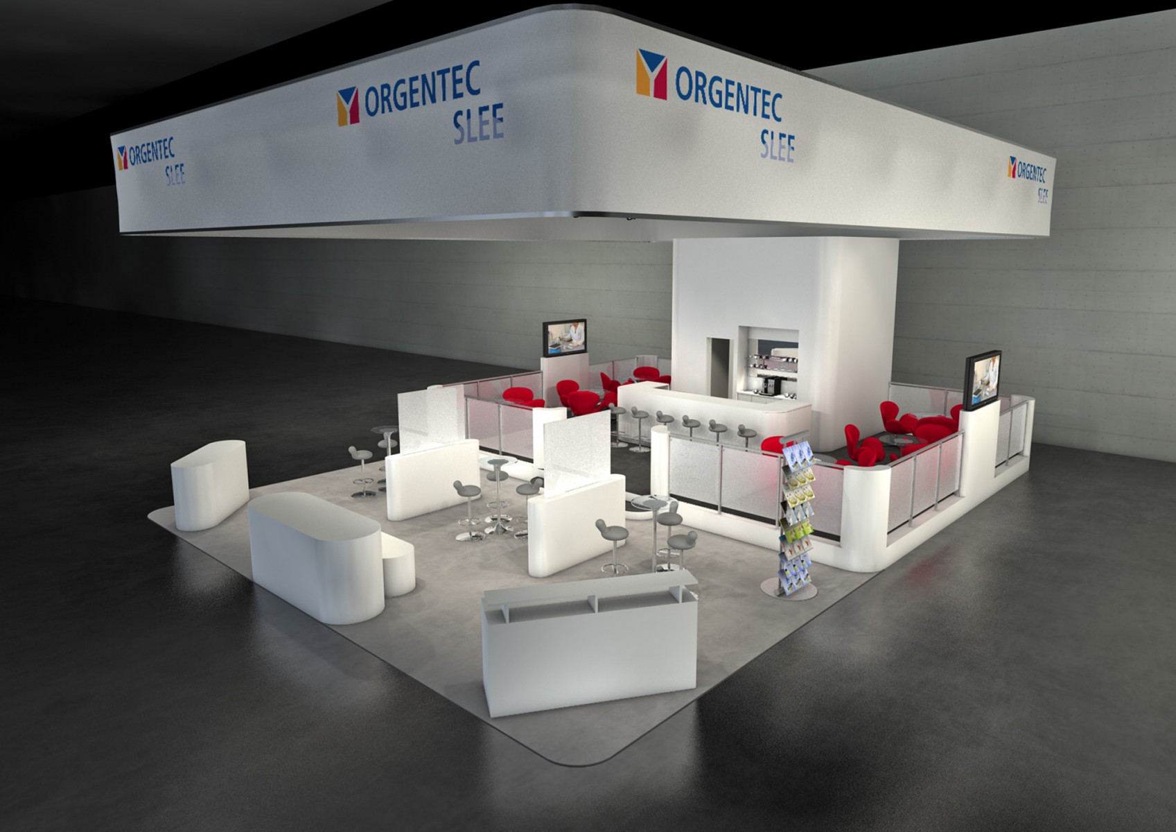 Messestand Orgentec, 2013