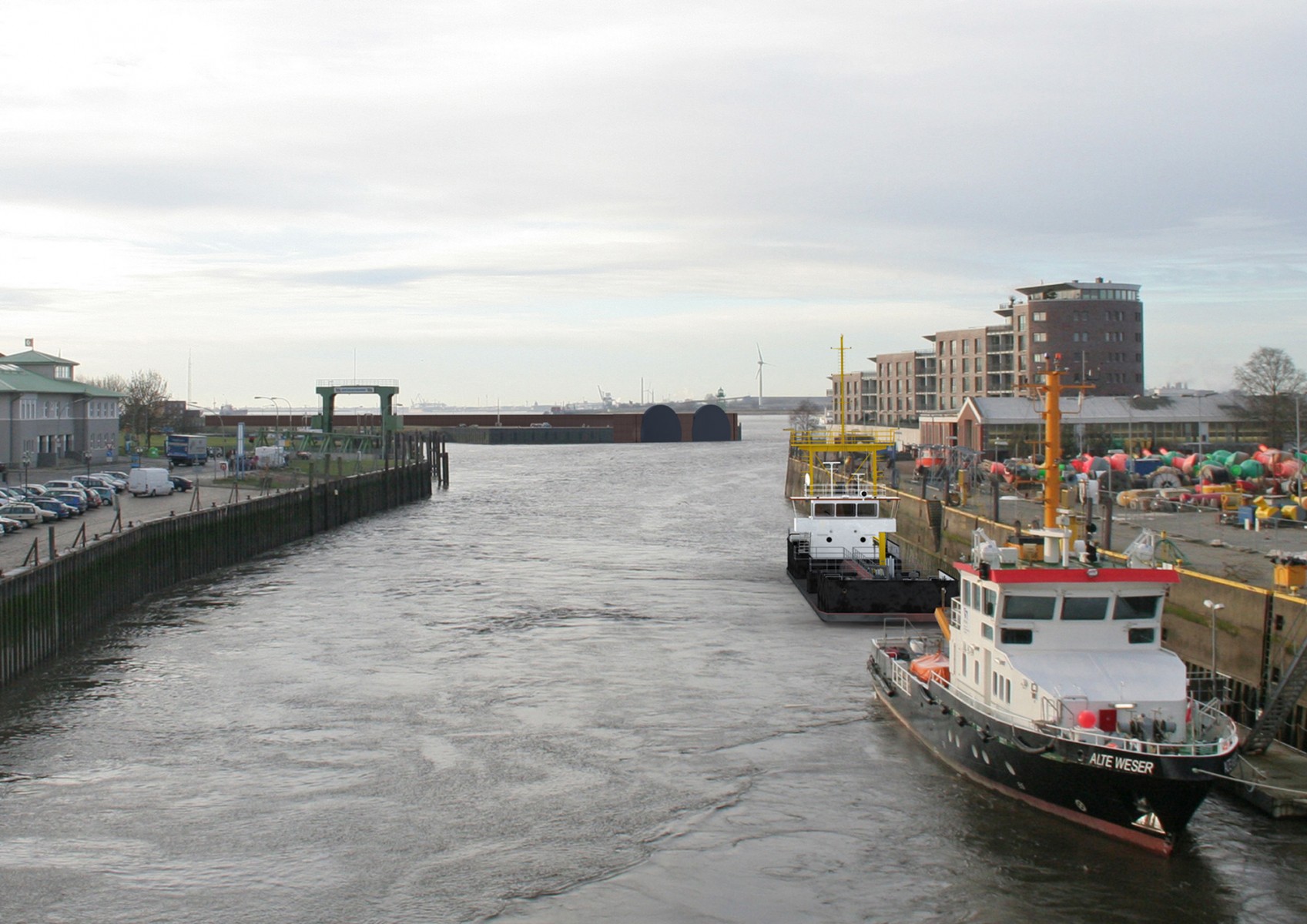 Blick von der Columbusstraße