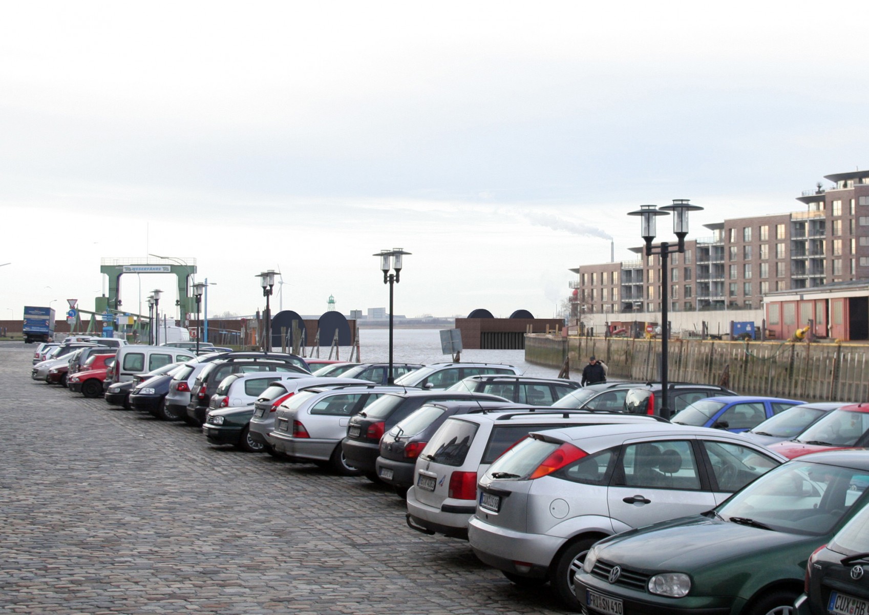 Blick von der Geestekaje