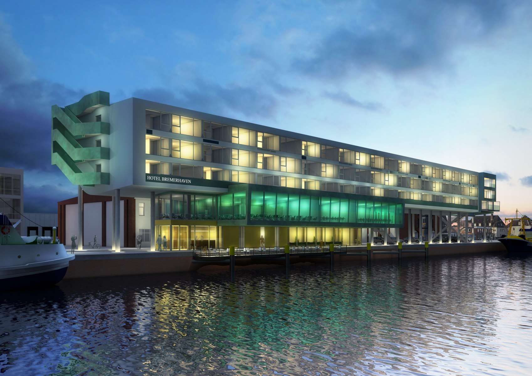 Hotel Fischereihafen, BHV 2012