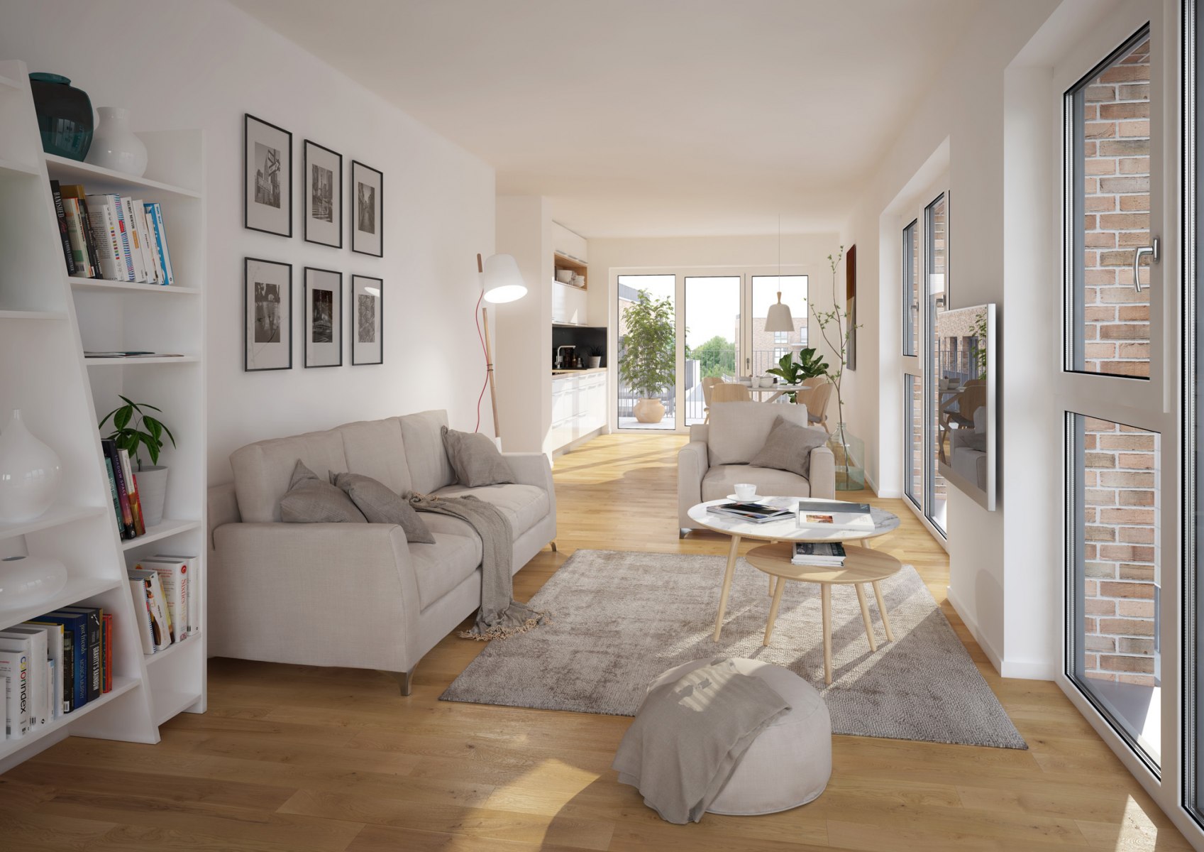 Weserhöfe - 2 Zi Whg