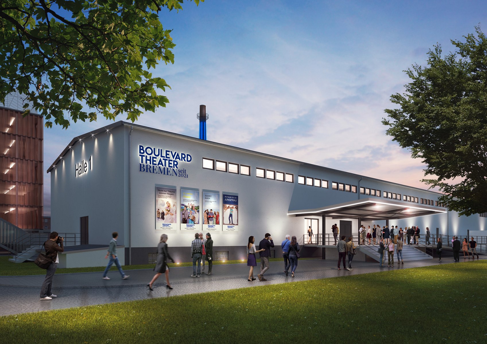 Boulevardtheater Bremen - Eingang 2021