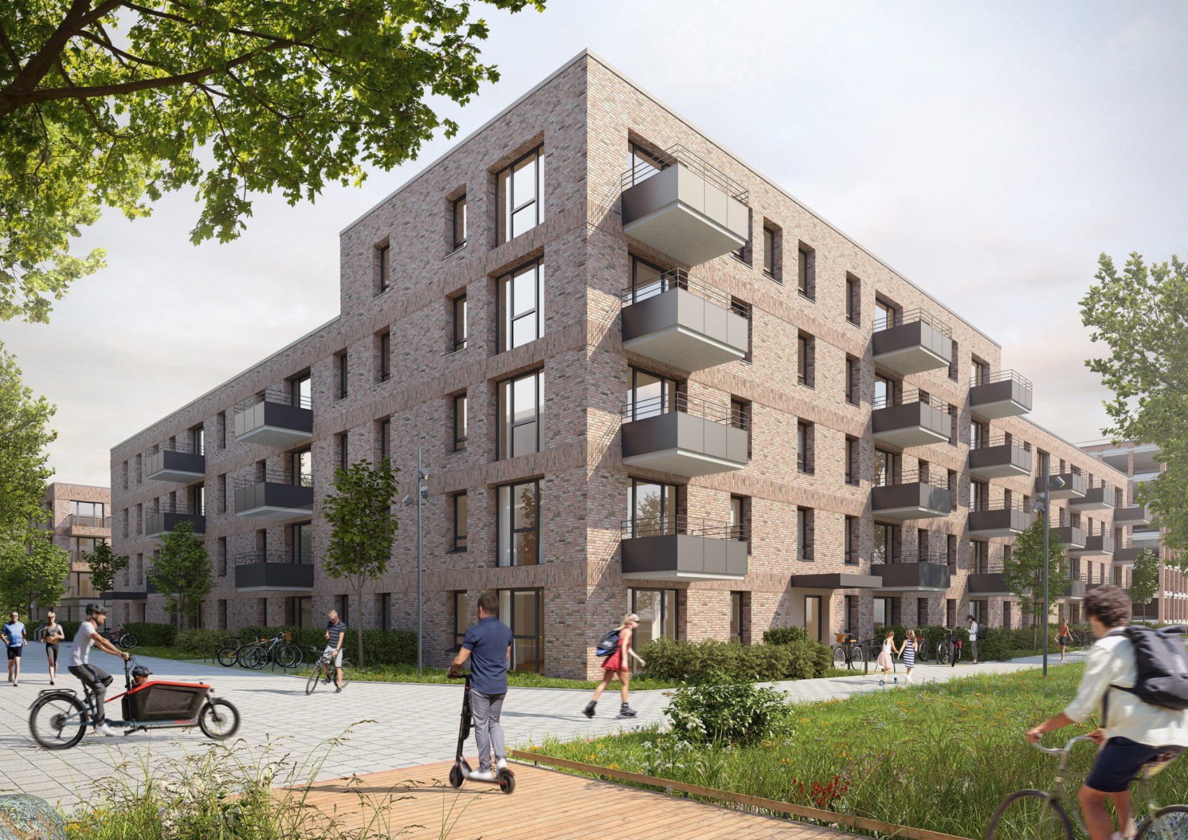 Blick vom Fleetpark 2025